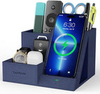 Wireless Charger with Desk Organizer, Multifunctional Desk Pen Holder by TopmadeProduct-Ordernow