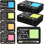 Kosiz 10 Set Wooden Sticky Note Holder Kit, Classic, Black by Kosiz