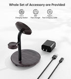 XooFly 3 in 1 Magnetic Wireless Charging Station for Apple Devices,15W - Image 6