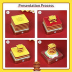 3D Calendar 2027,3D Desk Calendar 2027,Time Piece Calendar 2027,Yellow Crane Tower Tear-Off Paper Sculpture Calendars,Paper,3D Desk Calendar Memo Pad 2027,3D Memo Pad Art Calendars Notepad,New year Gift(Yellow Crane Tower) - Image 7