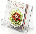 MyGift Premium Clear Acrylic Cookbook Stand & Book Display Holder by MyGiftHome