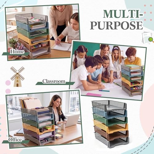Geetery Turn in Trays Classroom, Cottage Color, Set of 12 - Image 5