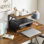 IBUYKE 2-Tier Desktop Printer Stand Holder,Desk Organizer TLJ004H - Image 3