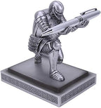 Knight Pen Holder Desk Organizers and Accessories as Gift Silver - Image 2