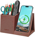 Pen Pencil Holder With Wireless Charger, Multifunctional Desk Organizer by TopmadeProduct-Ordernow