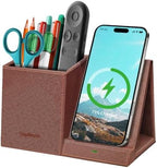 Pen Pencil Holder With Wireless Charger, Multifunctional Desk Organizer by TopmadeProduct-Ordernow