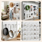 JEAWIWI 120 Pcs Metal Pegboard Hooks, 6 Inch, Fit 1/8 in Peg Board - Image 7