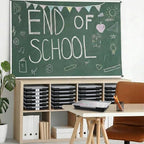 Tinlade 6 Pcs Classroom Paper Storage Bins with Lids, 13x10, Black - Image 4