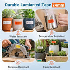 Replacement for Brother P Touch Label Tape TZe TZ 24mm 0.94 Laminated Color - Image 4