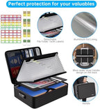 ENGPOW Fireproof Document Organizer Bag with Lock ＆ Accordion File Folder - Image 6