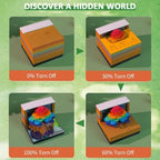3D Calendar 2027 with Light Tear Away Timepiece Calendar for Desktop Decor - Image 3