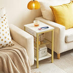 HOOBRO Side Tables with Charging Station, Small End Tables for Small Space - Image 5