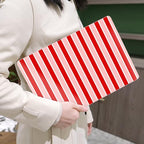 MEEgoodo for M5/M4/M3/M2 MacBook Air 15 inch Case 2026 2025 2024 2023, Case Fit Model (A3448/A3241/A3114/A2941) for MacBook Air 15.3 inch, Red&White Stripe - Image 6