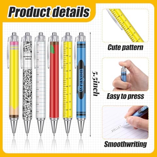 36 Pcs Back to School Gifts Bulk for Teacher Students, Classic - Image 4