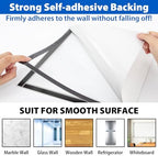 11" x 17" Magnetic Sign Holder, Self-Adhesive Double-Sided Display Frame for Glass, Window, Door, Wall – Magnetic Poster & Document Holder, 20 Pack, Silver - Image 5