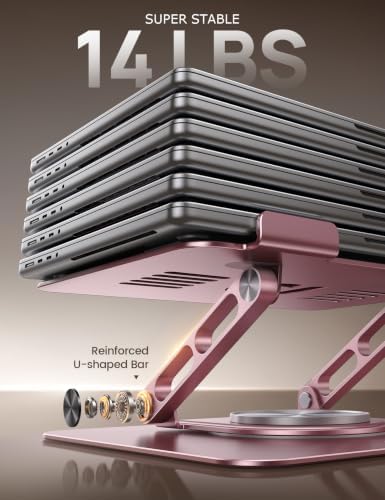 Lamicall Adjustable Laptop Stand for Desk Projector Mounts for 10-17.3'' - Image 5