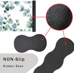 Keyboard Wrist Rest and Mouse Pad with Wrist Support Set Ergonomic Coaster,Memory Foam,Easy Typing Pain Relief,Large XL Desk Mat 31.5"x 11.8",Grass Leaves - Image 3