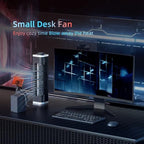 3-Speed Cross-Flow Laptop Cooler & Stand, USB Desk Fan for Overheating - Image 5