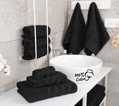 American Soft Linen 100% Cotton Luxury Turkish Towels, 6 Piece Towel Set - Image 2