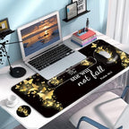 Desk Mat Set Keyboard and Mouse Pad with Wrist Rest Support - Image 6