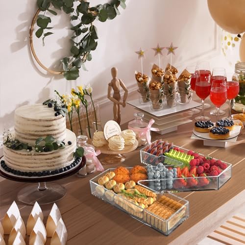 13.8" Acrylic Letter Charcuterie Tray,Fillable Alphabet Box (Letter Z) - Image 6
