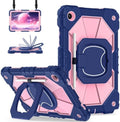 Scnioy for Galaxy Tab A11+ Plus / A9+ Case 11 Inch 2025/2023, Navy Rose by Scnioy