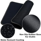 SaiTech IT 50 Pack Waterproof Mouse Pad, 8.66x7.1 inch, Black - Image 4
