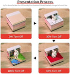 3D Calendar 2027, Desk Time Piece Calendar 2027,Tear-Away 3D Paper Art Notepad w LED Lights,Creative 3D Memo Artsy Pad Calendars, DIY Paper Carving Gift (Backpack Dog) - Image 4