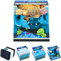 3D Calendar 2027, Desk Time Piece Calendar 2027,Tear-Away 3D Paper Art Notepad w LED Lights,Creative 3D Memo Artsy Pad Calendars, DIY Paper Carving Gift (Sea World) by Ksgolif