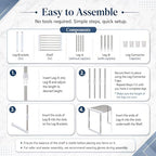 Youyole 3 Set Adjustable Cabinet Organizer, Expandable Steel Kitchen Rack - Image 7