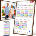 27" Digital Wall Calendar with Chore Chart, Touchscreen & Family Planner by Herncptar