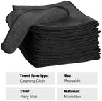 Tanlade Cleaning Cloth Dry Erase Cloth, Black, 6 x 6 Inch, 100 Pcs - Image 3