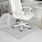 Chair Mat for Hardwood & Tile Floor, 36" x 48" Heavy Duty Office Chair Mat for Rolling Chairs Easy Glide, Anti Slip, Non-Curve, Floor Protector for Home Office by RccugmatS