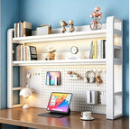 Desk Shelf Organizer with Pegboard & 31-Piece Accessory Kit by Unknown
