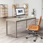 SHW 48-Inch Commercial-Grade Office Computer Desk, Maple - Image 2