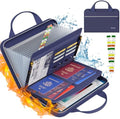Accordion File Organizer, Fireproof Expanding File Folder with 13 Pockets by Tamfile