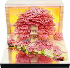 3D Time Piece Calendar, 2027 Desk Calendar With LED Light, 3d Tree Memo Pad Creative Desk Calendar, Christmas Gift for Colleague Friend, Desktop Decoration by Unknown