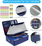 ENGPOW Fireproof Document Organizer Bag with Lock ＆ Accordion File Folder - Image 5
