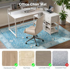 48"x60" Office Chair Mat for Hardwood Floor, Washable Non-Slip Protector - Image 2