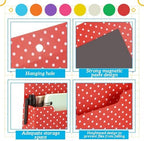 Gilprop 8 Pack Magnetic File Folder Holder for Whiteboard Classroom Storage - Image 3