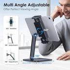 CreaDream Tablet Stand, Heavy Aluminum iPad Stand for Desk - Image 3
