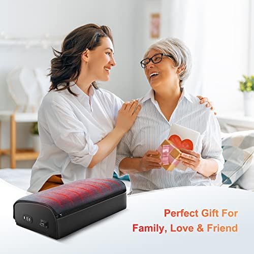 Comfier Foot Rest Under Desk at Work with Heat,Foot Warmer,Adjustable Height Foot Stool Under Office Desk, Memory Foam Foot Stools for Back Pain Relief,Foot Stand,Gift - Image 7