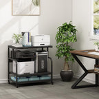 Fannova 32.3"x18.9" Extra Large Printer Stand with Adjustable Storage Shelf - Image 6