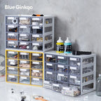 Blue Ginkgo 12-Drawer Storage Cabinet Organizer, Blue, Made in Korea - Image 7
