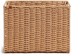 U Brands Desktop Hanging File Organzier, Woven Texture, Letter Size - Image 3