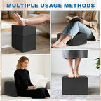 Adjustable Foot Rest Under Desk, Black - Image 5