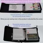 Greeting Card Organizer & Storage,Christmas Card Book,120 Sleeve - Image 2