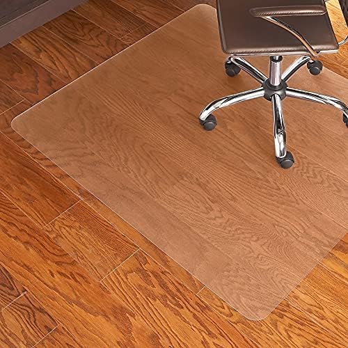 Staples Office Chair Mat, Clear, Hard Floors, 60x46 Inch, Textured - Image 2