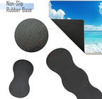 TGFEWYTJYJ Extended Gaming Mouse Pad,Memory Foam Ergonomic Keyboard Mouse Wrist Rest Support Set,Large Desk Mat with Stitched Edges,Non-Slip Base Mousepad Home Office,Blue Sky Ocean Beach - Image 3