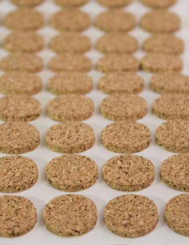 The Felt Store Adhesive Kiss Cut Cork Button Rolls - 1/8" Thick, 3/8" Dia, 3000 Pices - Image 2